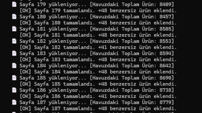 ileri düzey web scraping ve e-ticaret entegrasyonu yaparım