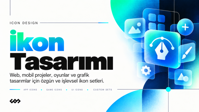 web ve mobil projeleriniz için ikon tasarlarım