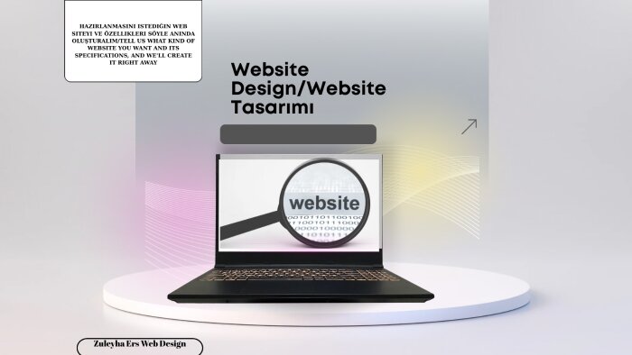 markanız için modern, ideal web sitesi arayüzleri tasarlarım