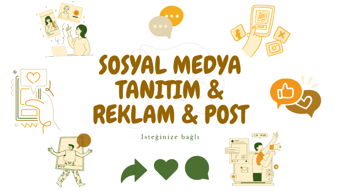 etkileyici sosyal medya tasarımları oluştururum