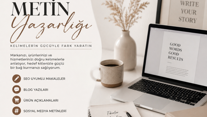 markanızı doğru kelimelerle hedef kitlenize ulaştırıyorum
