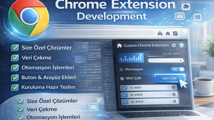 size özel profesyonel chrome eklentisi geliştiriyorum