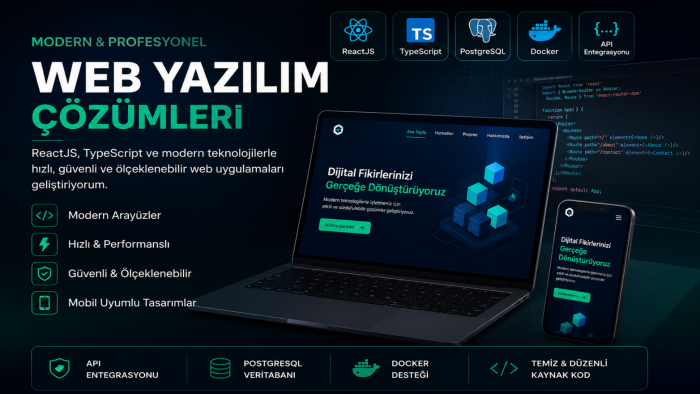 modern web sitesi yaparım