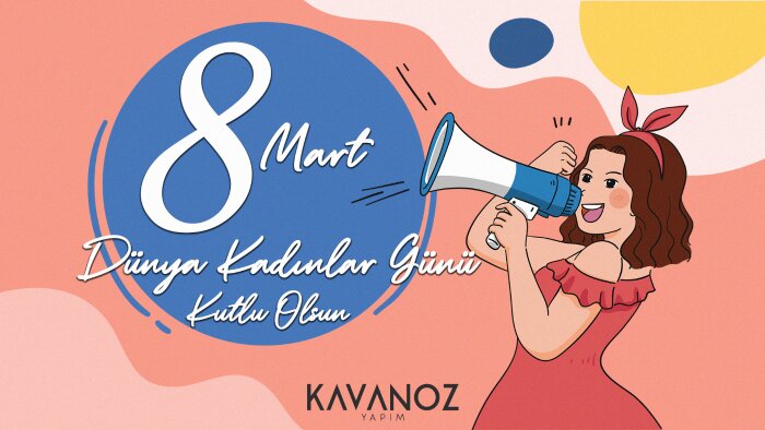 kadınlar günü ile ilgili kutlama videosu hazırlarım
