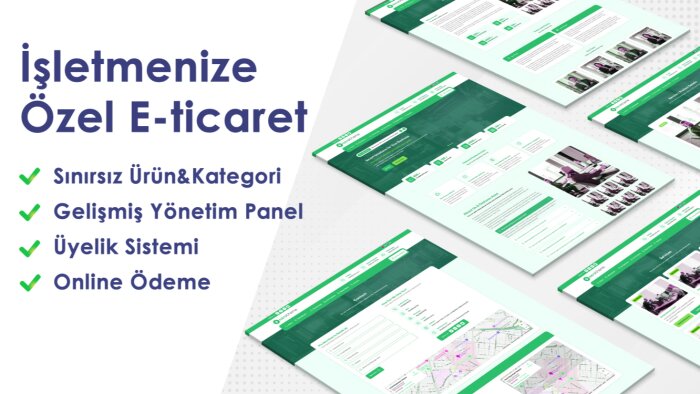 size özel e-ticaret sitesi kuruyorum