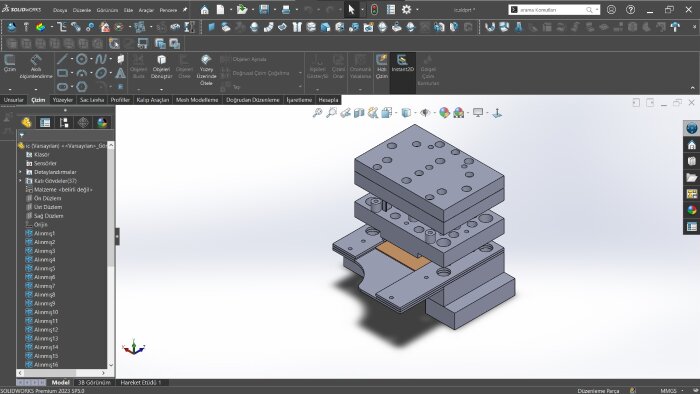 endüstriyel kalıp tasarımı ve CNC programlama yaparım