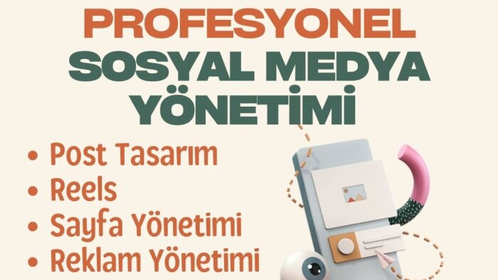 1 ay boyunca sosyal medya hesaplarınızı yönetebilirim