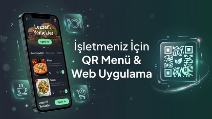 Flutter & Node.js ile QR menü veya web uygulama geliştiririm