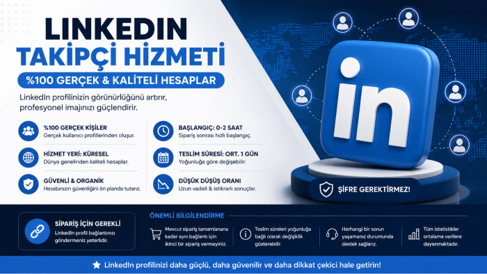 reklam ile organik linkedln takipçi kazandırırım