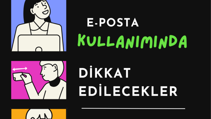 öğrenci ve mezunlara e-posta kullanımını öğretirim