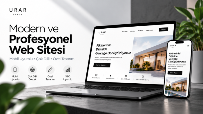 işletmenize özel modern ve profesyonel web sitesi yaparım