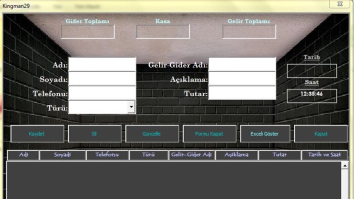 Excel VBA yazılımları yapabilirim
