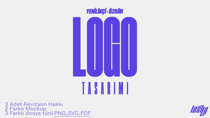 sizin aradığınız özgün ve yenilikçi logoyu tasarlayabilirim