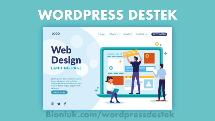 wordpress sitenize teknik destek hizmeti sunuyorum