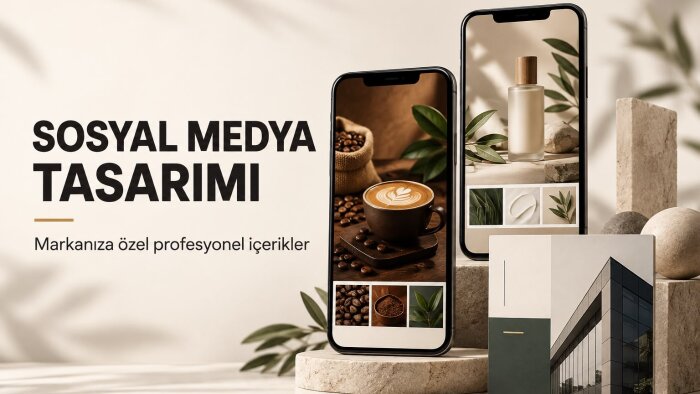 markanıza özel sosyal medya tasarımları hazırlarım