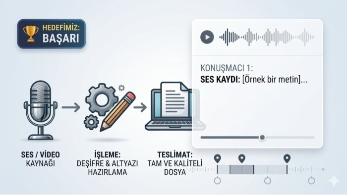 7/24 çevrimiçiyim ve kaliteli deşifre & altyazı yaparım