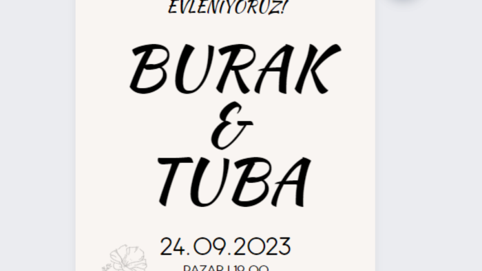 sizler için özgün ve yaratıcı davetiyeler tasarlayabilirim