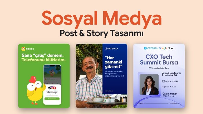 markanıza özel sosyal medya post ve story tasarımı yaparım