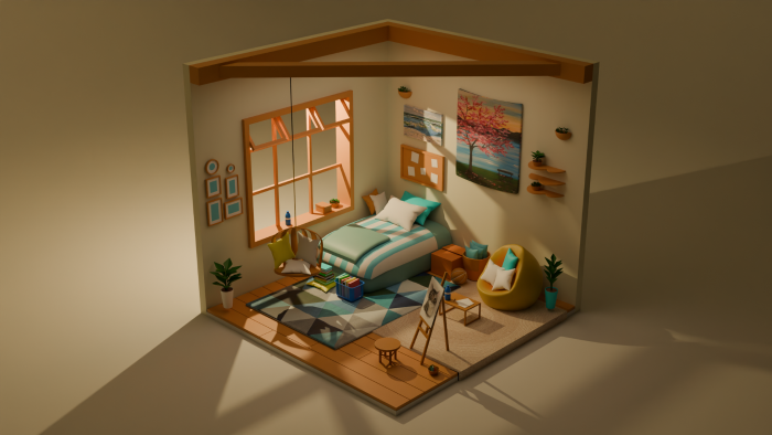 blender üzerinden 3D modelleme yapabilirim
