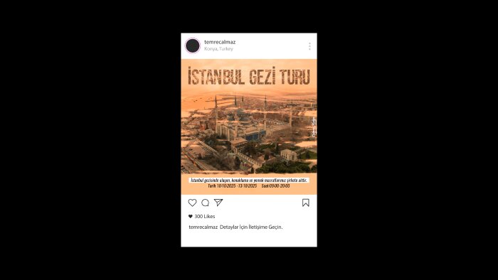 markanız için dikkat çekici sosyal medya postları tasarlarım