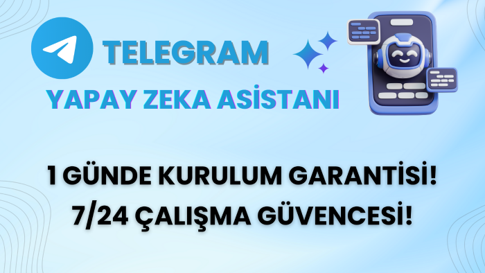 telegram yapay zeka asistanı kuruyorum