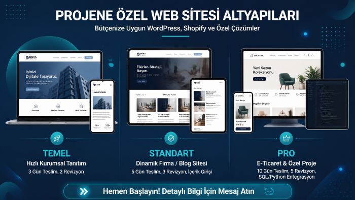 ben işletmeniz için özel sql veritabanı tasarlayabilirim