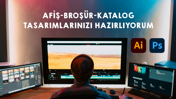 afiş ve broşür tasarımlarınızı yapabilirim