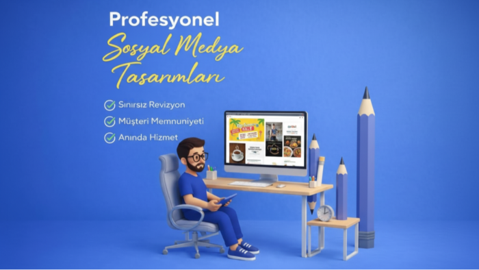 sosyal medyada dikkat çeken akılda kalan tasarımlar üretirim