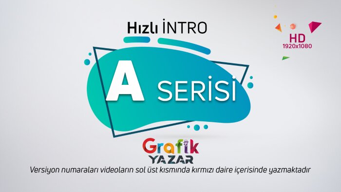 hızlı intro hazırlarım