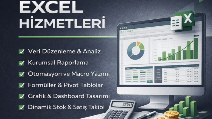 excel işlerinizi yaparım