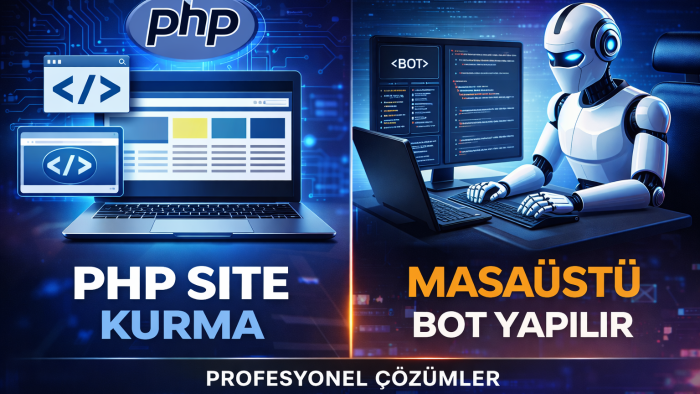 php site ve düzenleme yaparım