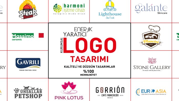 firma/marka logonuzu profesyonel bir şekilde hazırlarım