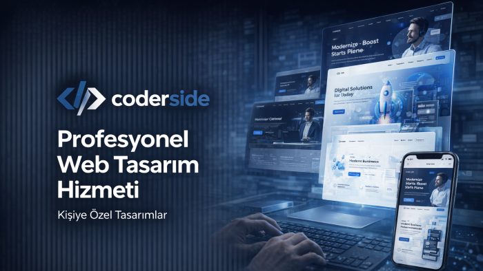 markanıza özel kurumsal site geliştiriyorum