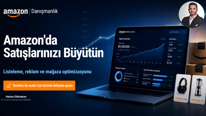 Amazon Amerika ve Avrupa pazaryeri danışmanlığı sağlarım