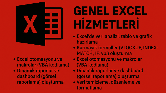 Excel ile işinizi otomatikleştirip zaman kazandırıyorum