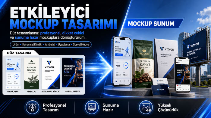 firmanız için etkileyici mock-up hazırlayabilirim