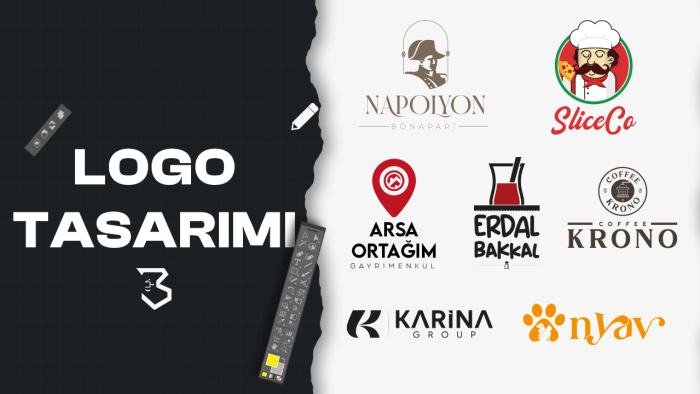 size ve markanıza uygun logo tasarımı yaparım