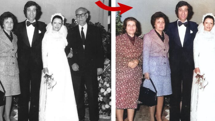 sizin siyah beyaz olan fotoğraflarınızı renklendirebilirim