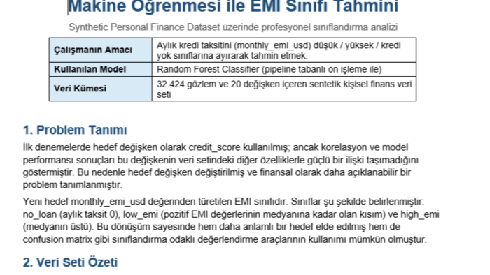 Python ile makine öğrenmesi projeleri yaparım