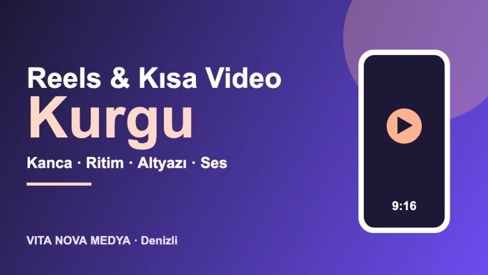 Reels ve kısa videolarınızı etkileyici şekilde kurgularım