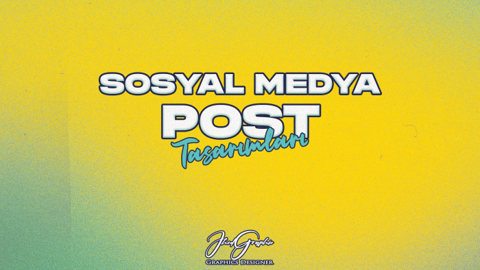 konseptinize uygun post tasarımları hazırlayabilirim