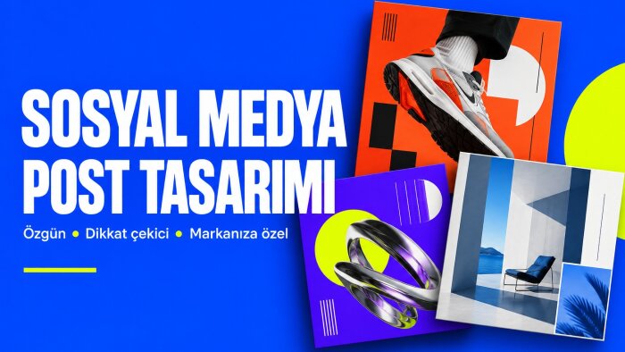 markanıza özel sosyal medya postları tasarlarım