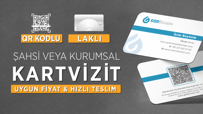 QR kodlu profesyonel kartvizitler tasarlayabilirim