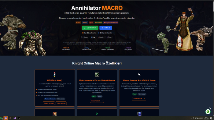 SEO uyumlu websitenizi yaparım
