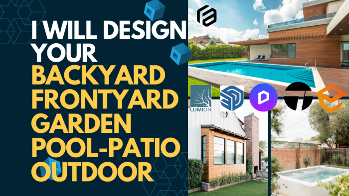 sizin bahçenizi ve peyzaj projenizi 3D tasarlayabilirim