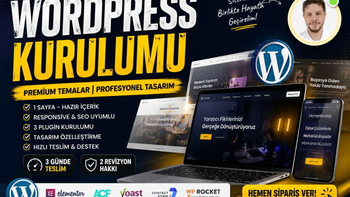 size Wordpress kurulumu yapabilirim