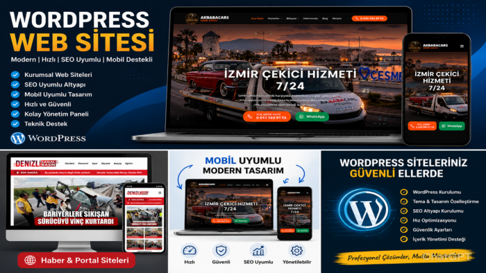  işletmenize SEO uyumlu WordPress web sitesi kurarım