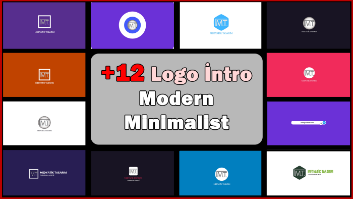minimâlist ve modern introlar yapabilirim