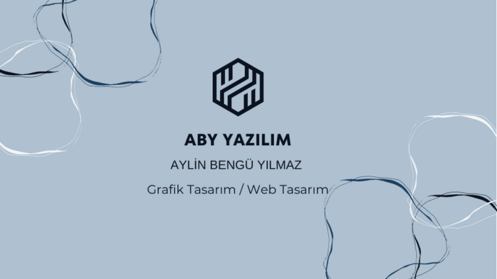 sizler için kartvizit tasarlayabilirim