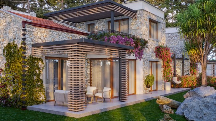 dış cephelerinizi fotogerçekçi 3d render ile hazırlıyorum